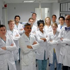 group of dentist standing