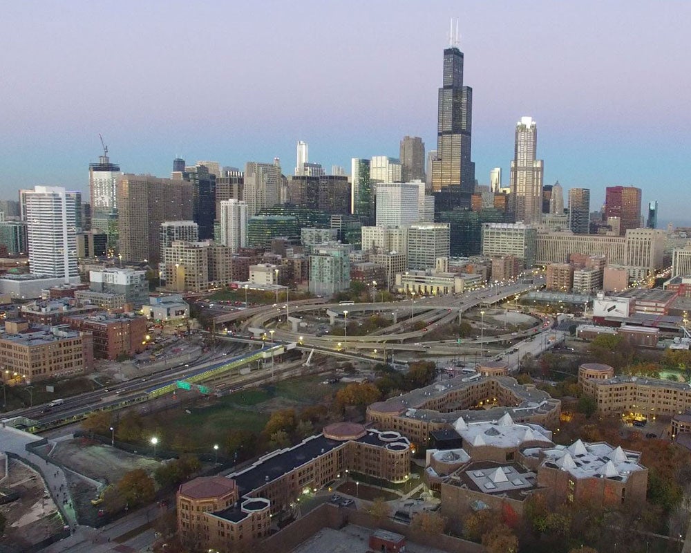 view of chicago city