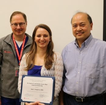 Amy Seagraves Awarded with the 1st Blair Endowed Scholarship
                  