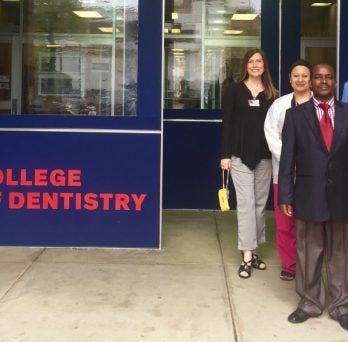 Tanzania’s Dr. Sira Owibingire Fulfills a Dream by Visiting College of Dentistry
                  