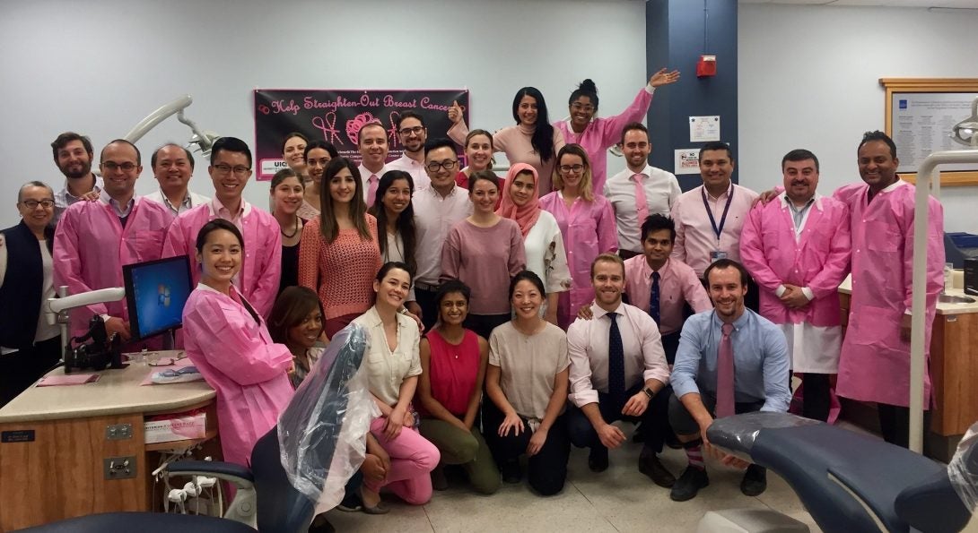 The Department of Orthodontics Celebrating Breast Cancer Awareness Month