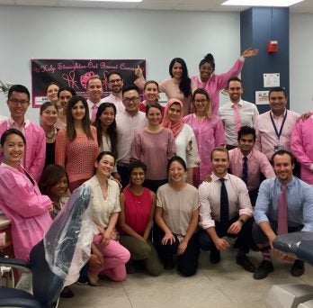 The Department of Orthodontics Celebrating Breast Cancer Awareness Month
                  