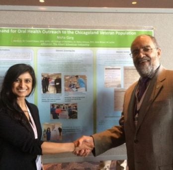 Dr. Nisha Garg Receives Community Dentistry Award from AAPHD
                  