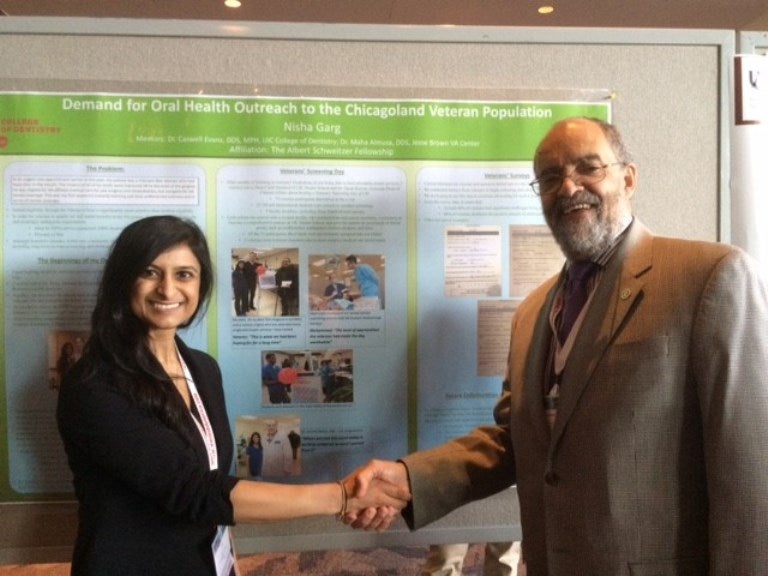 Dr. Nisha Garg Receives Community Dentistry Award from AAPHD