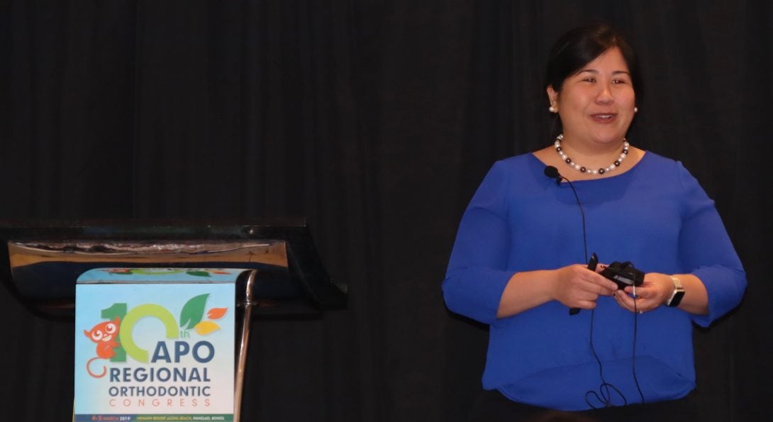 Dr. Maria Therese Galang-Boquiren Spoke at Association of Philippine Orthodontists 10th ROC