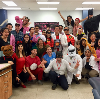 The Department of Orthodontics Celebrate Halloween in Style
                  