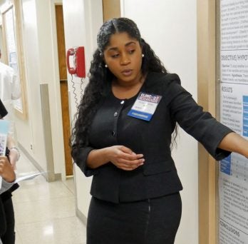 Orthodontic Residents Sharing Research Achievement at UIC COD Clinic and Research Day
                  