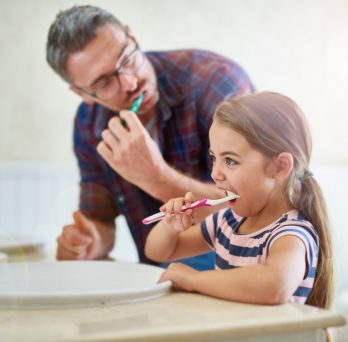 Good Oral Health: Parents and Kids Learning Together
                  