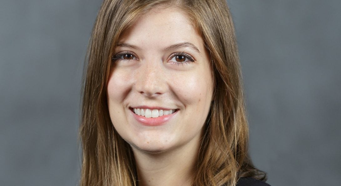 First-year UIC orthodontic resident Jessica Begley won essay contest award