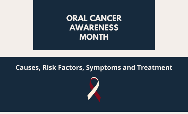 Oral Cancer Awareness Month. Causes, Risk Factors, Symptoms and treatment.