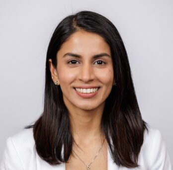 Dr. Nourah Abdul Kader, third-year orthodontic resident at the University of Illinois Chicago Department of Orthodontics 