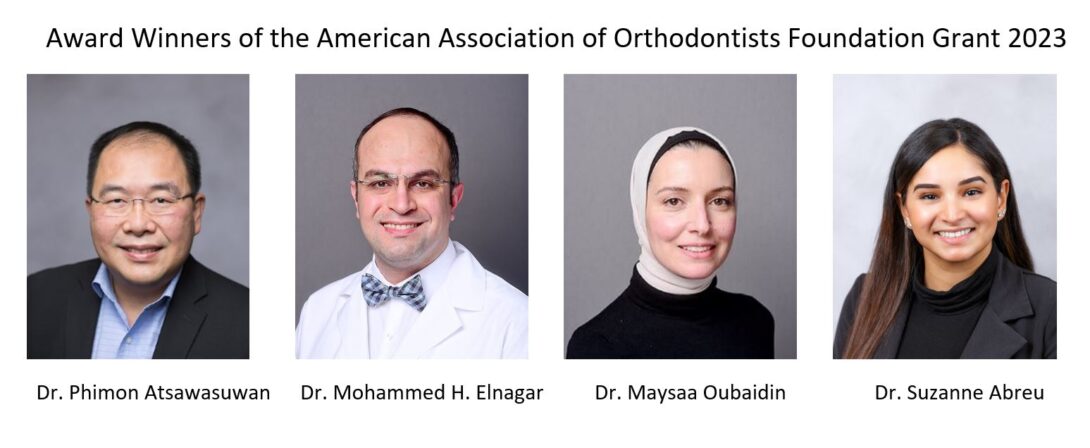 UIC Orthodontics Faculty and Residents awarded American Association of Orthodontists Foundation Grant