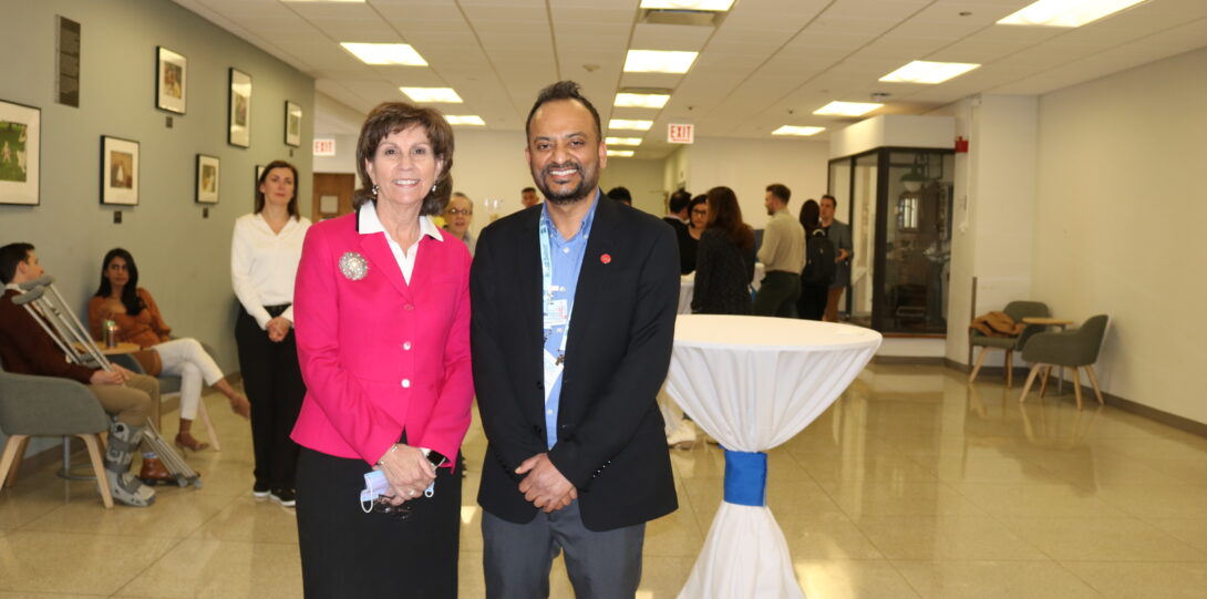 Dr. Susan Rowan, Interim Dean of UIC College of Dentistry at Orthodontic Alumni Association of Illinois Open House
