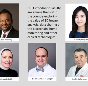 Dr. Veerasathpurush Allareddy, the Brodie Craniofacial Chair and professor of orthodontics at UIC, leads the AI research group. (Photo: Jenny Fontaine/University of Illinois Chicago)
                  