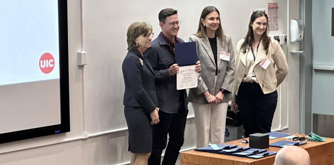 Dr. Matthew Rhee won the 2nd place of BTS Resident Award during the UIC College of Dentistry 2024 Clinic and Research Day