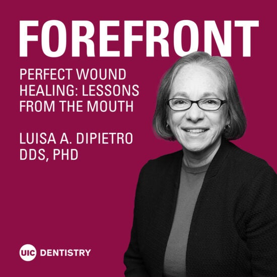 FOREFRONT Luisa DiPietro presents Perfect Wound Healing: Lessons from the Mouth