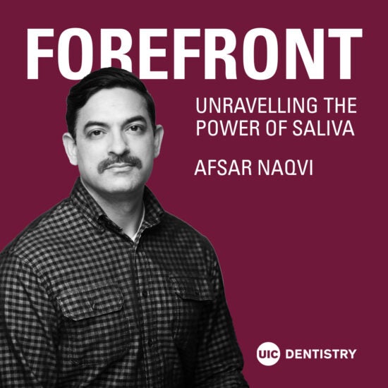 FOREFRONT Afsar Naqvi Unraveling the Power of Saliva